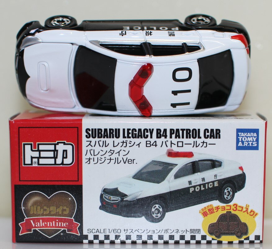 USED トミカ スバルレガシィB4 パトロールカー バレンタインオリジナルVr. 240001032964