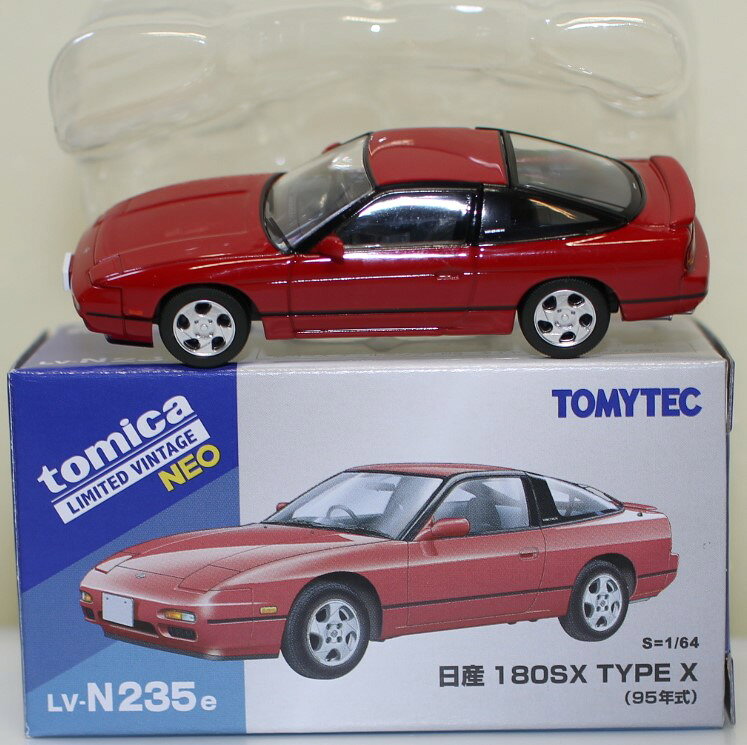 USED 1/64 トミカリミテッドヴィンテージ ネオ LV-N235e 日産 180SX タイプX 赤 95年式 240001033067