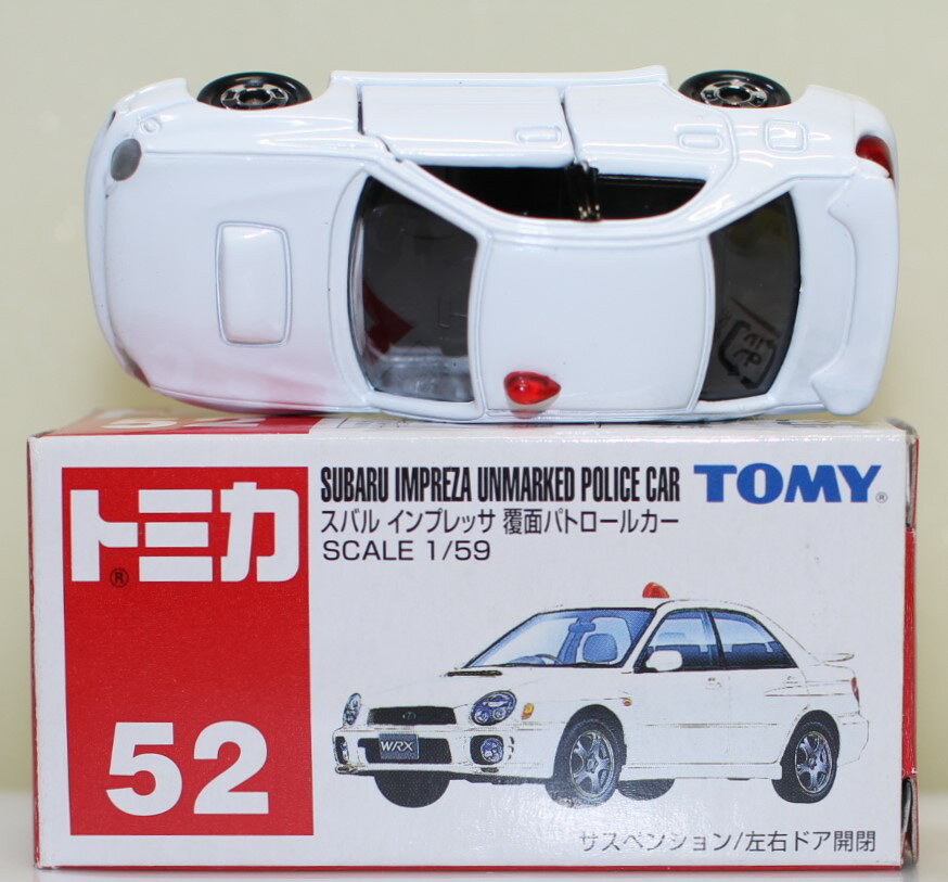 Rakuten - USED トミカ 52 スバル インプレッサ 覆面パトロールカー 240001033143