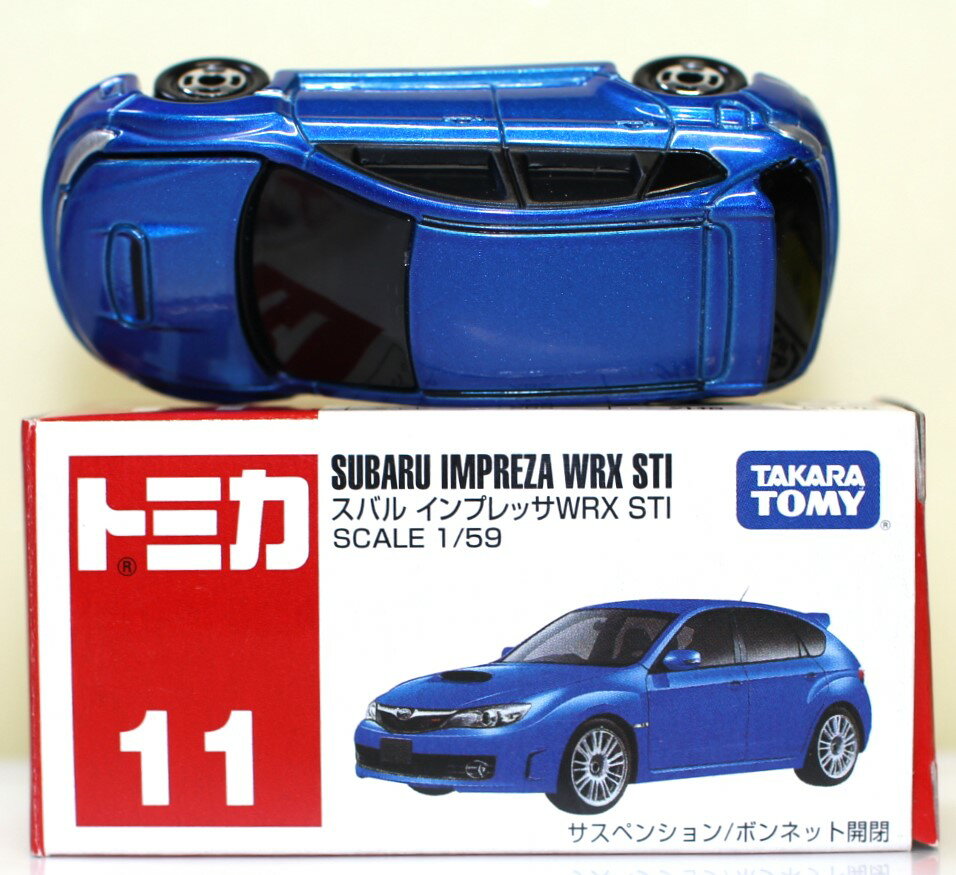 Rakuten - USED トミカ 11 スバル インプレッサWRX STI 240001033213