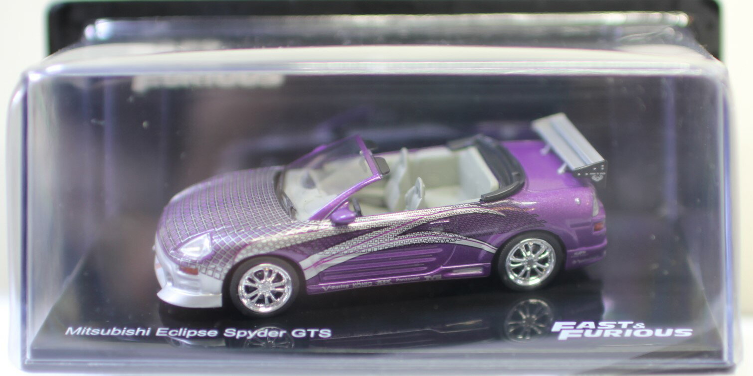 Rakuten - 新品 1/43 ワイルド・スピード 三菱 Eclipse Spayder GTS 紫 240001033582