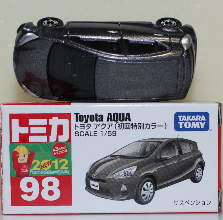 USED トミカ 98 トヨタ アクア 初回特別カラー 240001033244