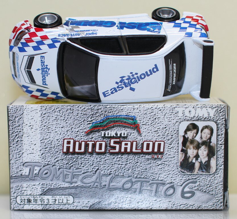 Rakuten - USED トミカ　AUTO SALON　ランエボ　ホワイト/ブルー/レッド　チェックカラー 240001033279