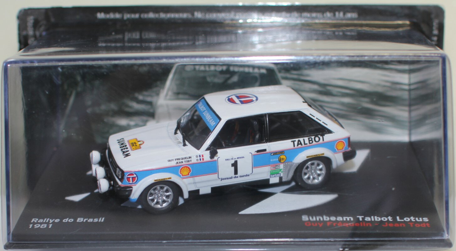 汽车玩具, 电车玩具 - 新品 1/43 デアゴスティー ラリーカーコレクション Sunbeam Talbot Lotus 1981 240001033682