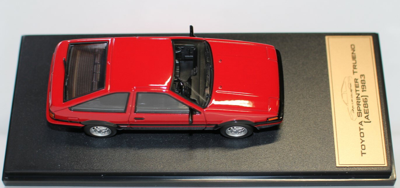 楽天市場】1／43 toyota sprinter trueno ae86の通販