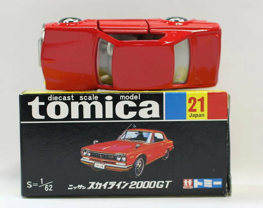 楽天市場】トミカ スカイライン 21 2000gtの通販