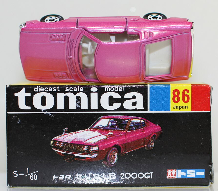 トミカ セリカ LB ピンク 1/60 トミカ セリカ LB ピンク 1/60 トミカシリーズ - 30周年記念・復刻