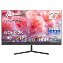 Minifire 27インチモニター WQHD(2560×1440) IPSパネル ブルーライト軽減 PCモニター USB Type-C対応 1670万色 sR...