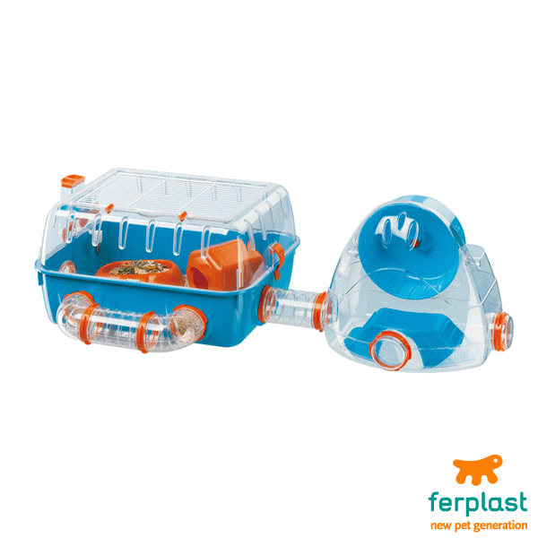 イタリアferplast社製 ハムスター飼育ケージコンビ2