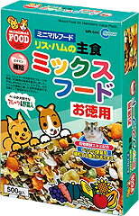 マルカン リス・ハムの主食ミックスフードお徳用500g