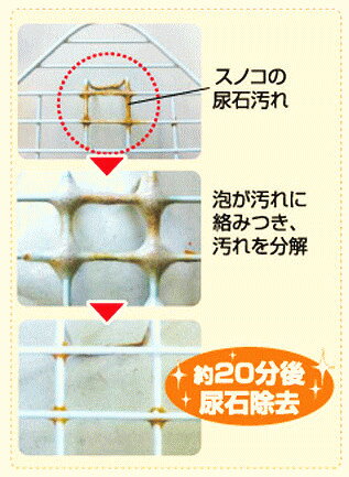 ミニマルのうさピカ 頑固な尿石取り用 付替え 280ml｜アングル2