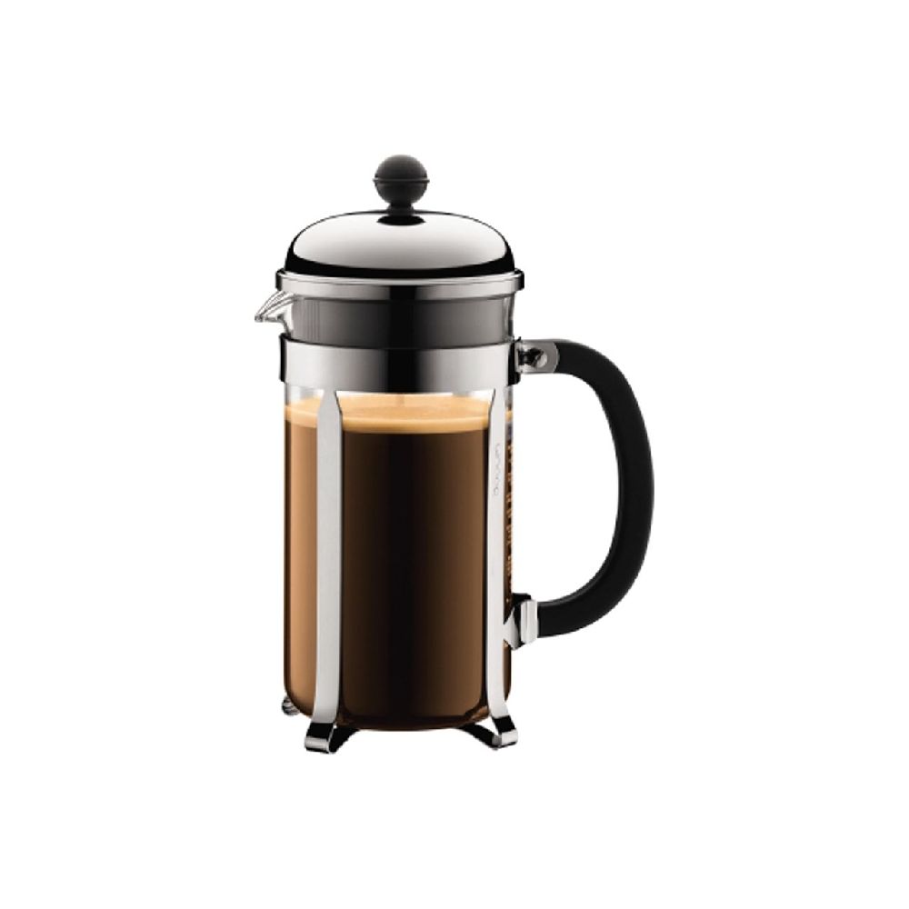bodum ボダム シャンボールフレンチプレス1L シルバー コーヒーメーカー おしゃれ ...