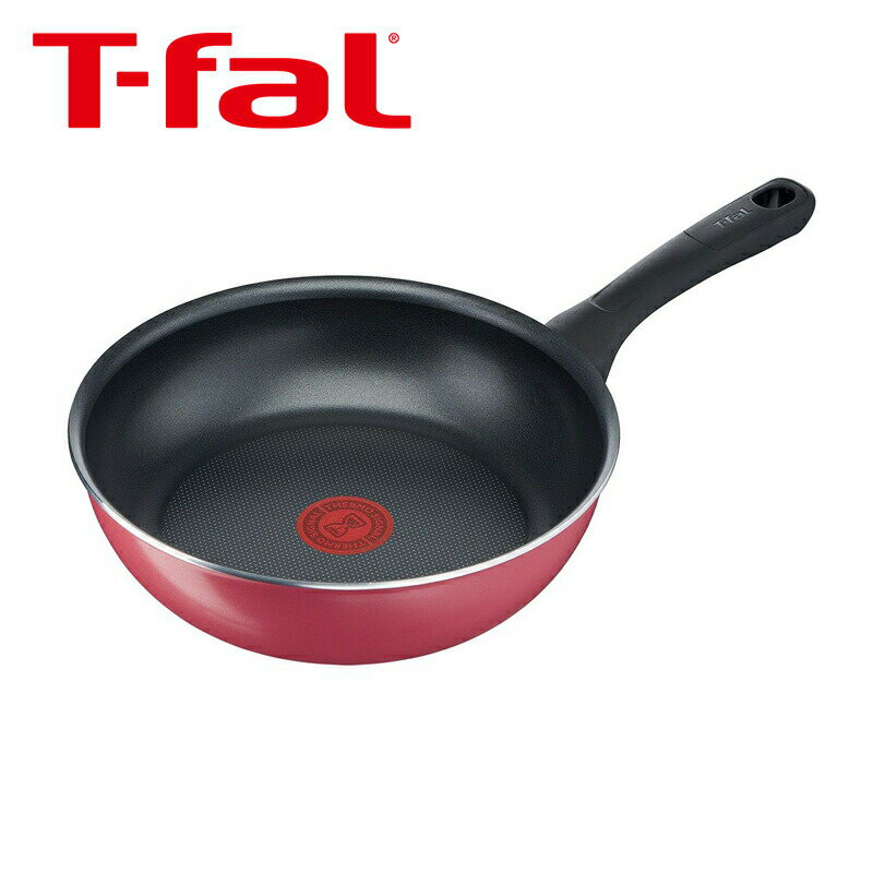 Rakuten - ティファール クランベリーレッド フライパン24cm B55904 正規品 B55904 3168430306837