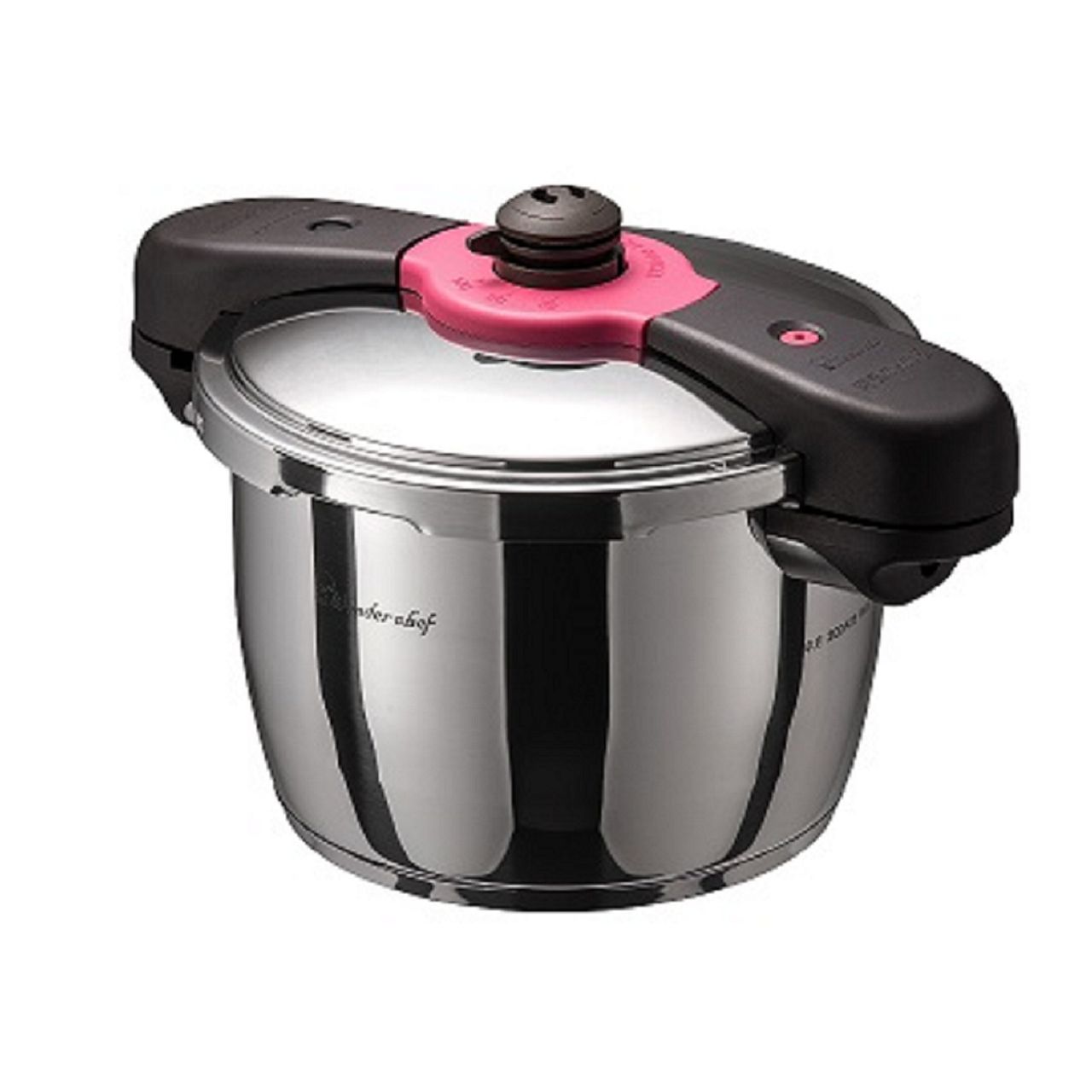 ワンダーシェフ 魔法のクイック料理 両手圧力鍋 5.5L ZQDA55 （640840) 正規品 送料無料 4〜5人向け 圧力切り替え 便利鍋 調理鍋 圧力なべ ガス対応 IH対応 wonderchef