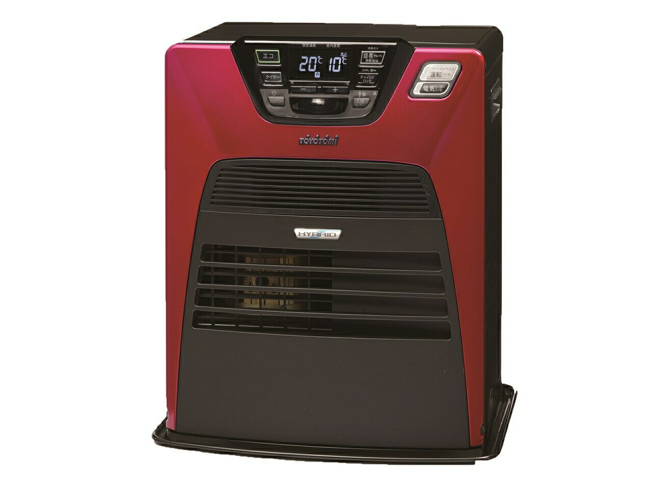 トヨトミ 石油ファンヒーター ディープレッド LCSHB40NR 正規品 日本製 LC-SHB40N（R）