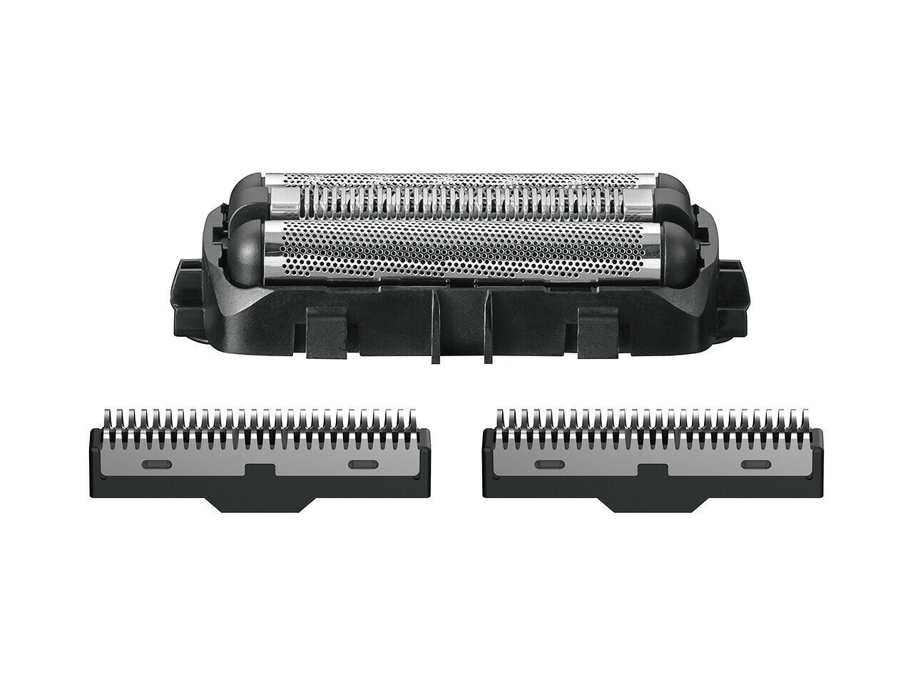 ミニマライフの【正規品】コイズミ USB充電式 3枚刃シェーバー KMC0821専用 替え刃 替刃 KMCK002| KMC-0821専用 交換 アタッチメント 付属 取り換え 付け替え ストック 予備 刃 KOIZUMI 小泉成器 髭剃り用替え刃｜アングル2