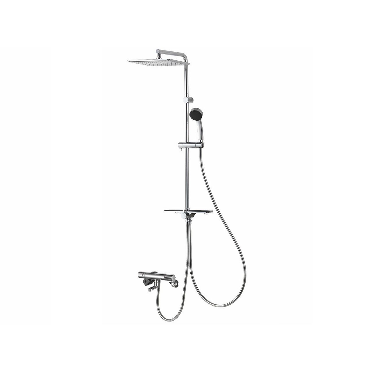 Rakuten - SANEI サーモシャワー混合栓 URBAN TOWER SK18C2S2 正規品 日本製 SK18C-2S2 4973987681295