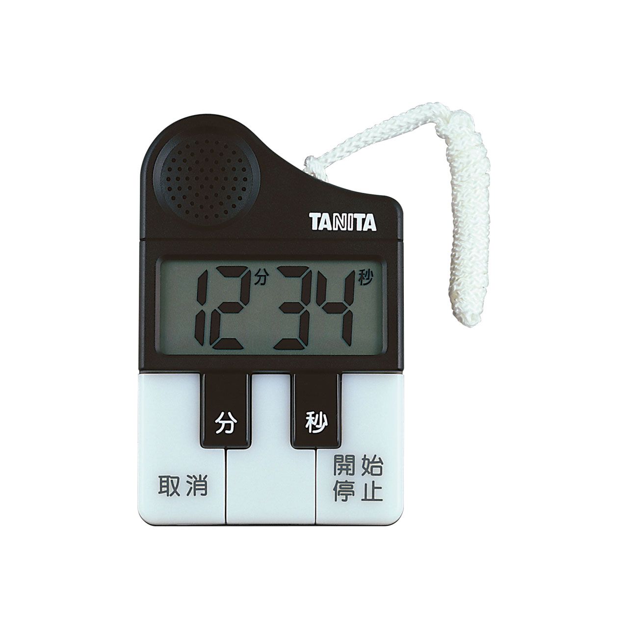 タニタ（TANITA） メロディータイマー ブラック TD382BK 正規品 TD-382 BK かわいい ミッキー アンパンマン 曲 タイマー 4904785538207
