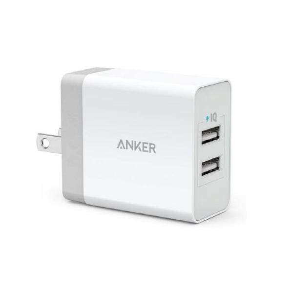 在庫処分 アンカー Anker 24W 2ポート USB急速充電器 ホワイト A2021N21 JAN 4571411216534 在庫限り