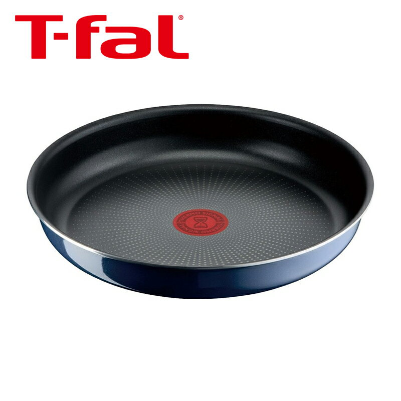 Rakuten - T-fal ティファール インジニオネオ ロイヤルブルー インテンス 26cm フライパン ブルー 単品 単体 コーティング 長持ち 強い 取っ手 取れる お知らせ コンパクト オーブン 冷蔵庫 食洗器 重ねて 収納 丸洗い ガス L43705 正規品 3168430322301