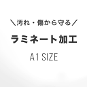 A1 サイズ ラミネート加工 マット （ つや消し ） ポスター インテリア ミニマルマップ カスタマイズ