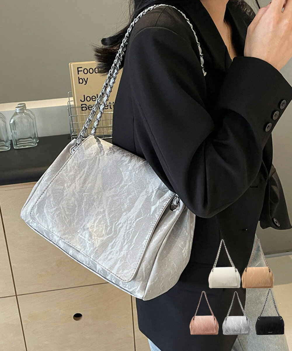 【最大50%OFFクーポンで,2195円】トートバッグ レディース チェーンバッグ 韓国 ワンショルダーバッグ 通勤通学 大容量 手提げバッグ オフィスカジュアル 自立肩掛けバッグ 高見え 大人上品かばん miniministore 2TIAN-014のサムネイル