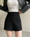 ショートパンツ レディース ボトムス ハイウエスト ホットパンツ タイトボトムス 着やせ ショーパン カジュアル セクシー 美脚シルエット 脚長見せ 春夏 miniministore 617KZ-003