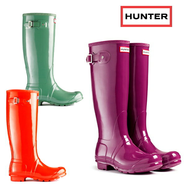 ●● ハンター レインブーツ hunter レインブーツ 正規品 オリジナル グロス トール HUNTER ORIGINAL GLOSS TALL HWW23616 レインシューズ ラバーブーツ レイングッズ 送料無料