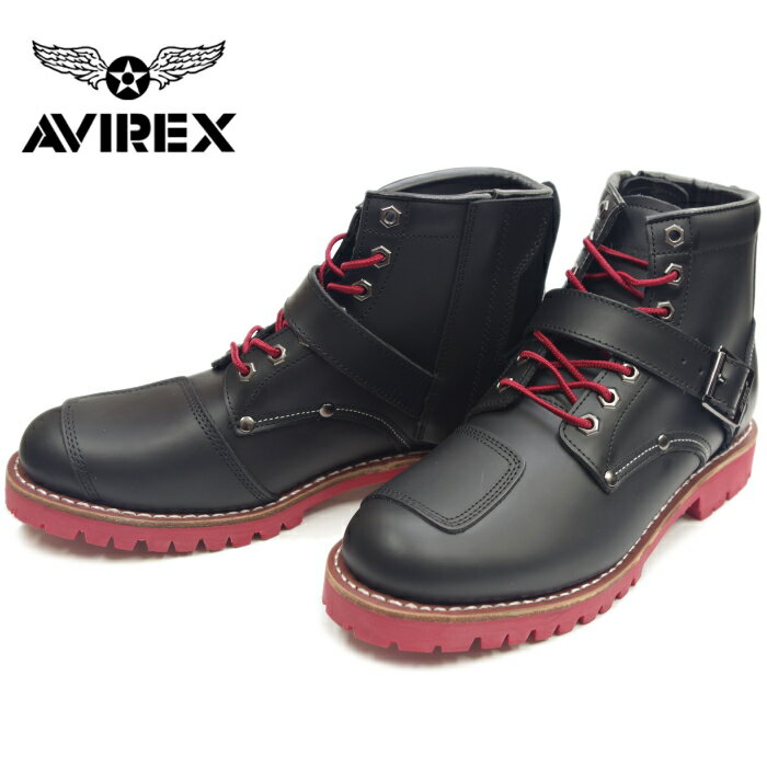 ●● AVIREX TIGER AV2931 アビレックス ブーツ タイガー BLACK/VARCI ...