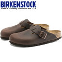 【お買い物マラソンポイント最大10倍】 ビルケンシュトック ボストン BIRKENSTOCK BOSTON 860131 ハバナ オイルドヌバック クロッグサン...