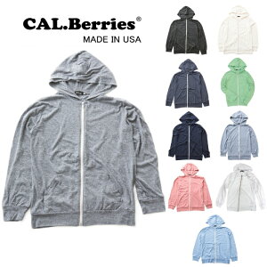 カルベリーズ CAL.Berries SAIL AWAY HOODIE 35tj006 パーカー 長袖 薄手 ユニセックス ALL Made in USA メンズ レディース アメリカ製 送料無料