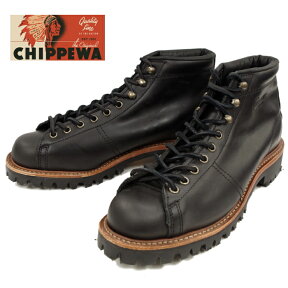 ●● 【SALE：50％OFF】 チペワ ブーツ CHIPPEWA 1901G42 5-inch lace-to-toe field boots ［Black］ フィールドブーツ Vibram ビブラム 正規品 保証書付 ワークブーツ メンズ アメリカ製 送料無料 【あす楽対応】