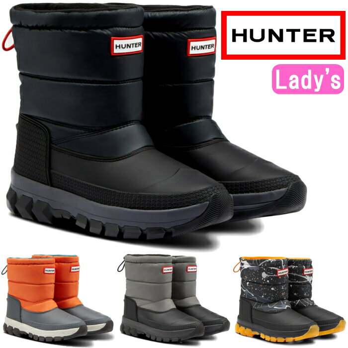 ●● ハンター スノーブーツ ショート WFS2106WWU HUNTER ブーツ WOMENS ORIGINAL INSULATED SHORT SNOW BOOTS オリジナル インシュレイティド レインブーツ レディース 長靴 防水 正規品 送料無料 2020秋冬新作のサムネイル