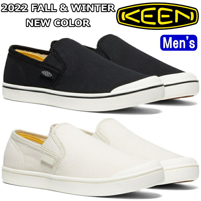 【楽天スーパーSALEポイントアップ5倍】 キーン エルドン スリップオン スニーカー メンズ スリッポン KEEN ELDON SLIP ON キャンバスシューズ ローカット アウトドア キャンプ フェス スポーツ レジャー 旅行 野外 正規品 送料無料 2022秋冬新作