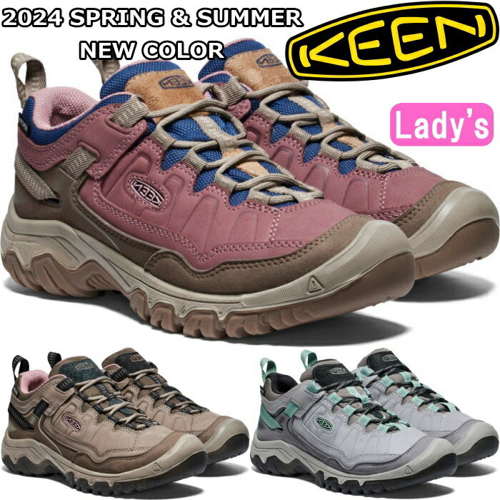 キーン ターギー KEEN TARGHEE IV WP マウンテンブーツ レディース ブーツ キャンプ アウトドアシューズ ウォータープルーフ トレッキングシューズ 防水 ハイキングシューズ アウトドア 旅行 山 正規品 送料無料 2024春夏新作