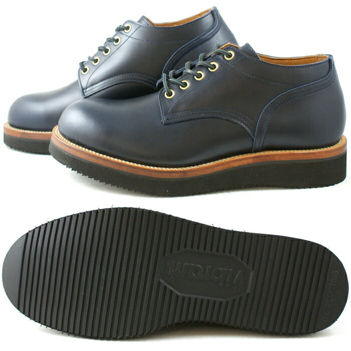 Locking Shoes ロッキングシューズ by FootMonkey フットモンキー 5HOLE OXFORD SHOES 1015 日本製 本革 メンズ 5ホール オックスフォードシューズ ネイビースムース 送料無料