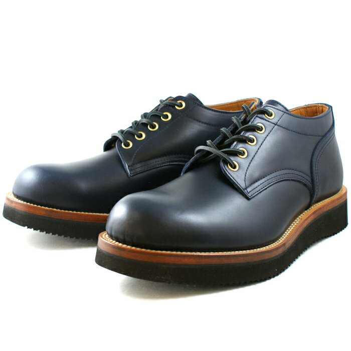 Locking Shoes ロッキングシューズ by FootMonkey フットモンキー 5HOLE OXFORD SHOES 1015 日本製 本革 メンズ 5ホール オックスフォードシューズ ネイビースムース 送料無料