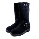 ●● ゲッタグリップ エンジニアブーツ Getta Grip BVL8810GG ブラックスエード レディース ブーツ 黒 靴 ladies boots 通販 靴 通販