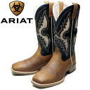   アリアット ウエスタンブーツ メンズ ARIAT ブーツ SOLADO VENTTEK WESTERN BOOT 10027202 カウボーイブーツ ワークブーツ 本革 ペコスブーツ 送料無料 