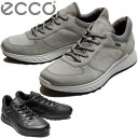 ecco スニーカー メンズ ゴアテックス エコー 靴 835304 ECCO EXOSTRIDE M GORE-TEX レザースニーカー ローカット レザー 本革 シューズ カジュアル 完全防水 ウォーキング 通勤 旅行 タウンユース 正規品 送料無料 2022秋冬新作