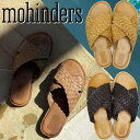 【お買い物マラソンポイント最大10倍】 【SALE:30%OFF】 モヒンダース クリスクロス MOHINDERS Criss Cross Sandals レザーサンダル ストラップサンダル サンダル メンズ レザー スリッポン 本革 LEATHER SANDAL タウンユース インド製 送料無料 【12時までは当日配送】
