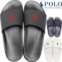 【お買い物マラソンポイント最大10倍】 ポロ ラルフローレン サンダル POLO RALPH LAUREN POLO SLIDE ポロスライド メンズ ビーチサンダル シャワーサンダル スポーツサンダル アウトドア 海 川 夏 キャンプ プール 旅行 プレゼント ギフト 送料無料 12時までは当日配送