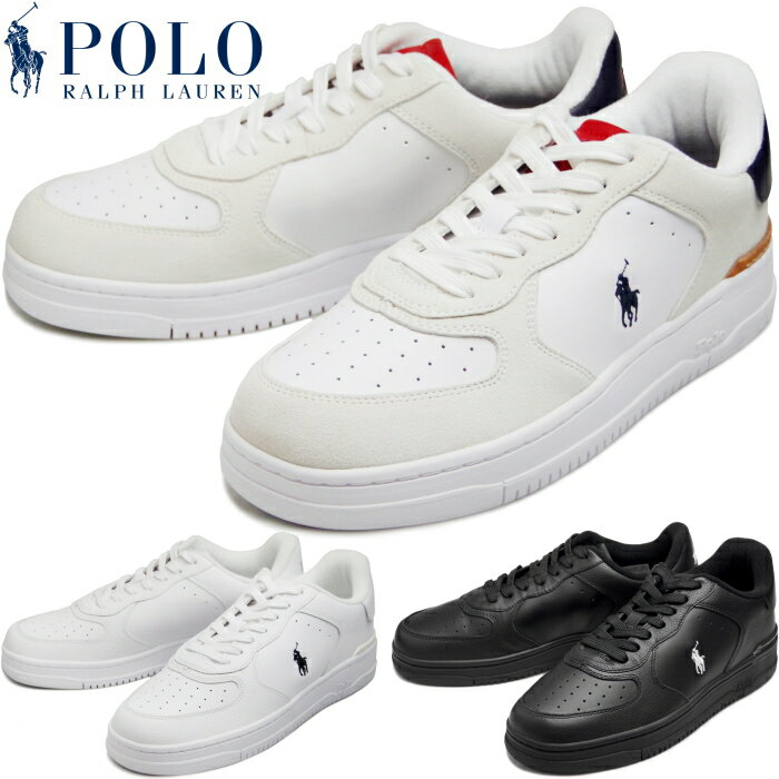 【お買い物マラソンポイントアップ5倍】 ポロ ラルフローレン スニーカー メンズ POLO RALPH LAUREN RA59 MASTERS COURT マスターズコート ローカット 正規品 レザー 本革 靴 シューズ カジュアル タウンユース おしゃれ 通勤 通学 送料無料 2023秋冬新作