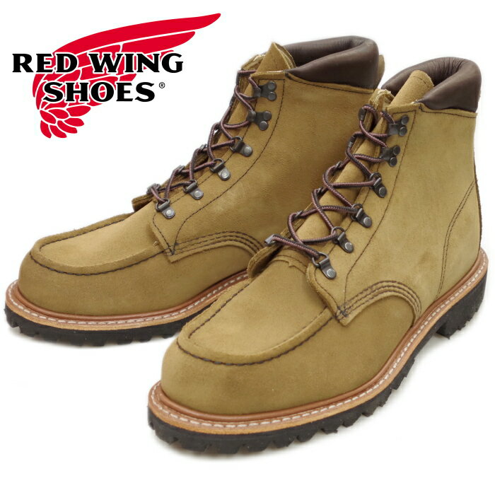  レッドウィング ソーミル RED WING 2926 SAWMILL ［Olive "Mohave" Roughout］ オリーブ モハヴェ ラフアウト モックトゥ ワークブーツ メンズ 本革 レースアップブーツ 2020秋冬新作 送料無料 