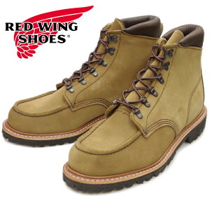 レッドウィング ソーミル RED WING 2926 SAWMILL ［Olive "Mohave" Roughout］ オリーブ モハヴェ ラフアウト モックトゥ ワークブーツ メンズ 本革 レースアップブーツ 2020秋冬新作 送料無料 【交換片道送料無料】