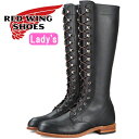 レッドウィング ブーツ レディース 本革 RED WING 3385 [Black