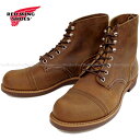 レッドウィング 正規品 RED WING 8085 ［Copper Rought Tough ］ IRON RANGE IRON RANGER カッパー ラフ＆タフ アイアンレンジ アイアンレンジャー キャップトゥ Vibram ビブラム BOOTS ワークブーツ メンズ 送料無料 【交換片道送料無料】