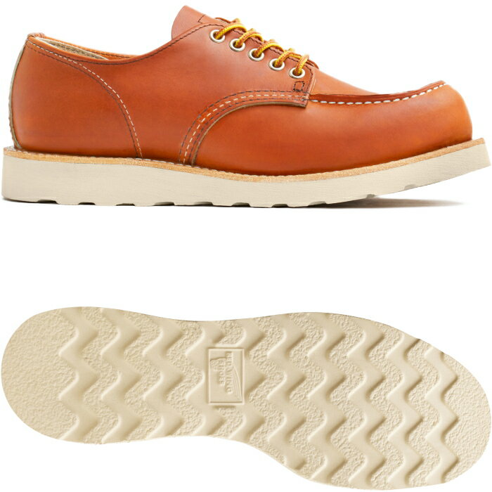 レッドウィング ワークオックスフォード 正規品 RED WING 8092 ［Oro "Legacy"］ CLASSIC MOC OXFORD オロレガシー クラシックモック オックスフォード ブーツ メンズ 本革 ワークブーツ レースアップブーツ アウトドア キャンプ アメリカ製 送料無料 2024春夏新作