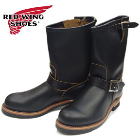 ●● レッドウィング エンジニアブーツ RED WING 9268 ［Black "Klondike"］ 11" ENGINEER BOOT ブラック クロンダイク 茶芯 ブーツ 本革 メンズ 正規品 送料無料 【交換片道送料無料】