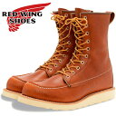 【お買い物マラソンポイントアップ5倍】 レッドウィング アイリッシュセッター RED WING 877 ［Oro Legacy］ クラシック ワーク Classic Work 8 CLASSIC MOC オロレガシー モックトゥ ワークブーツ メンズ 本革 レースアップブーツ 送料無料 【交換片道送料無料】 その1